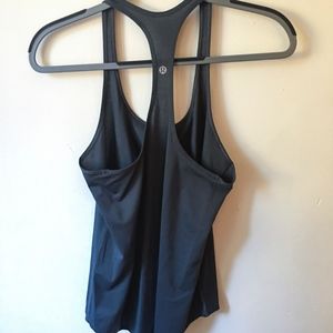 Lululemon Athletica Grey Racerback Tank